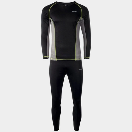 Bielizna męska termoaktywna HI-TEC szara (KAMO SET)