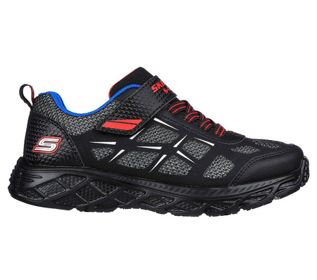 Buty sportowe dziecięce Skechers Dynamic-Flash Rezlur czarne (401529L-BKRB)