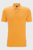 Wyprzedaż - Koszulka Polo męska BOSS Pallas Orange regular fit pomarańczowa (50468301-813)