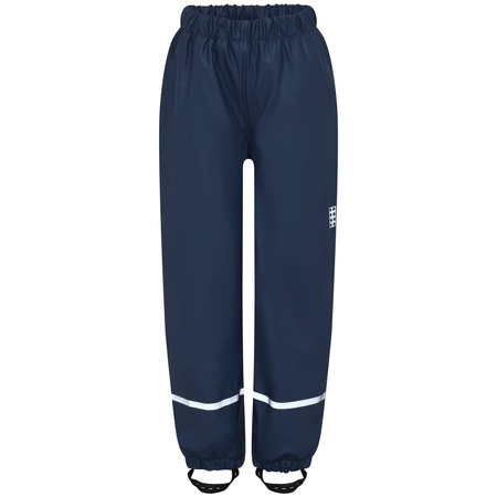 Wyprzedaż - Spodnie turystyczne dziecięce Lego Wear LWPOWAI 707 Rain Pants przeciwdeszczowe granatowe (22873-590)