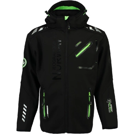 Kurtka softshellowa męska Geographical Norway Richier SAM-RBM NEW MEN 007 (RBMWB922H/GN/Black)