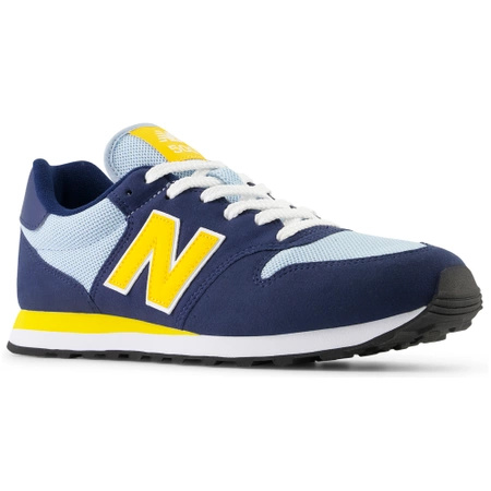 Buty sportowe męskie New Balance NB 500 sneakersy niebieskie (GM500VA2)