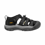 Sandały trekkingowe dziecięce na lato Keen Newport H2 Black/Keen Yellow dla dzieci (KE-1022824)