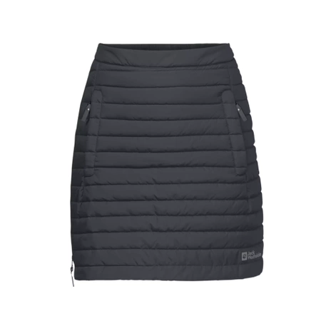 Wyprzedaż - Spódnica zimowa ocieplana Jack Wolfskin Iceguard Skirt czarna (1503093_6352)