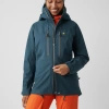 Kurtka softshell damska Fjällräven Bergtagen Eco-Shell Jacket W Mountain Blue (F86631-570)