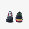 Sneakersy męskie granatowe Lacoste Partner Retro Leather buty sportowe czarne (7-43SMA0063092)