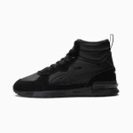 Wyprzedaż - Męskie sneakersy za kostkę Puma Graviton Mid wysokie buty na zimę sportowe czarne (383204-01)