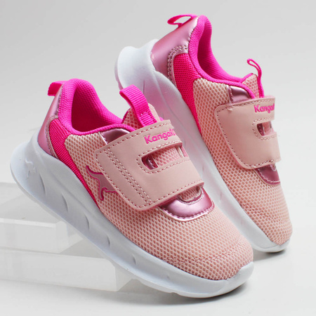 Wyprzedaż - Buty sportowe dziecięce KangaROOS KI-IR Sporty V sneakersy dla dzieci brązowe (020980006321)