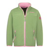 Kurtka wodoodporna 3w1 dziecięca dla dziewczynki Trollkids Girls Bryggen 3in1 Jacket mallow pink/pistachio green/wild rose (419-242)