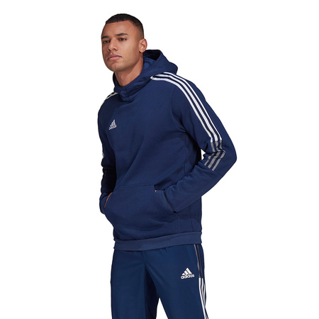 Bluza męska adidas Tiro 21 Sweat Hoody granatowa (GH4464)