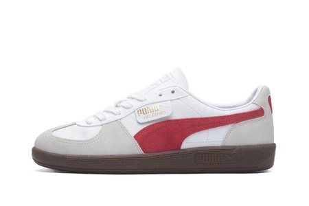 Buty sportowe damskie/męskie Puma Palermo sneakersy trampki skórzane białe (396464-05)