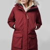 Kurtka ocieplana damska Fjällräven Nuuk Lite Parka W Bordeaux Red (F87161-347)