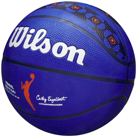 Piłka do koszykówki Wilson WNBA Rebel Edition Connecticut Sun (WZ4021203XB)