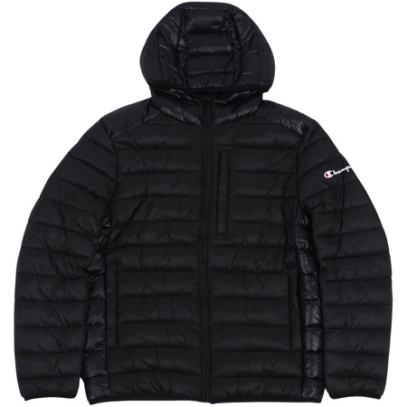Kurtka męska Champion Hooded czarna (220340 KK001)