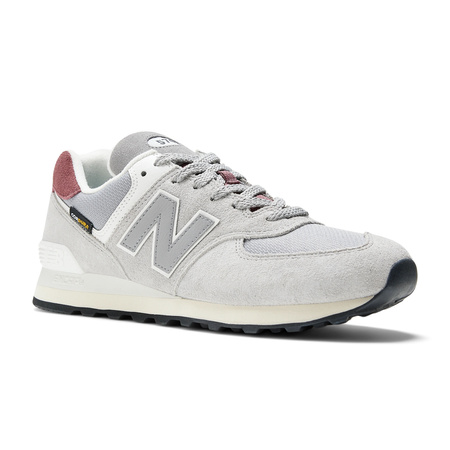 Wyprzedaż - Sneakersy damskie/męskie New Balance 574 buty sportowe całoroczne klasyczne szare (U574KBR)