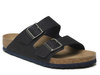 Klapki Birkenstock ARIZONA SYN REGULAR klasyczne na szeroką stopę granatowe (1023116)