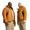 Kurtka męskie Puma ESS HOODED PADDED JKT Brązowy (84893864)