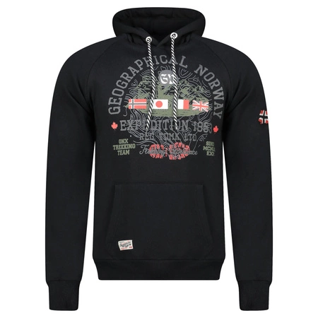 Bluza Geographical Norway GEXPE BLACK DB MEN 100 czarny męska (WZ3003H/GN-Black)