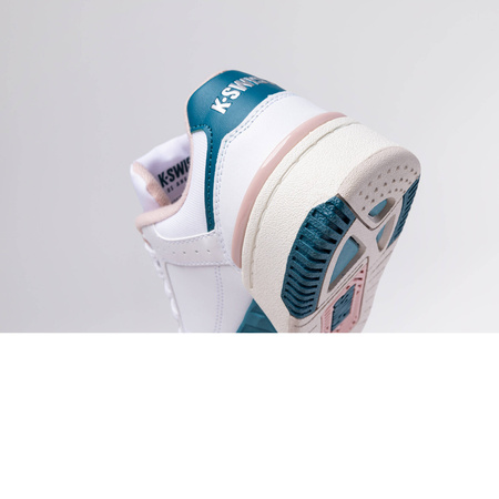 Wyprzedaż - Tenisówki damskie sportowe K-Swiss Match Pro LTH buty sneakersy białe (98905-980-M)
