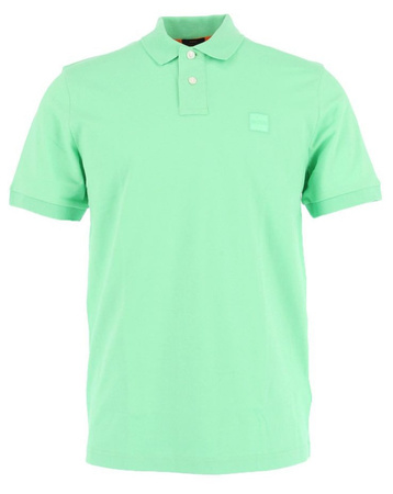 Koszulka Polo męskie BOSS Passenger Open Green zielona (50507803-347)
