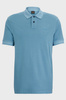 Koszulka Polo męska BOSS Prime Open Blue regular fit niebieska (50507813-486)