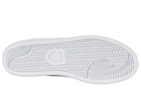 Męskie sneakersy K-Swiss COURT SHIELD II WHITE/PEACOAT/SAMBA RED-M (04412-983-M)