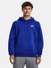 Bluza kangurka męska UNDER ARMOUR Essential Fleece sportowa niebieska (1373880-400)