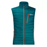 Kamizelka męska bezrękawnik Jack Wolfskin ROUTEBURN PRO INS VEST M bay blue (1206871_1124)