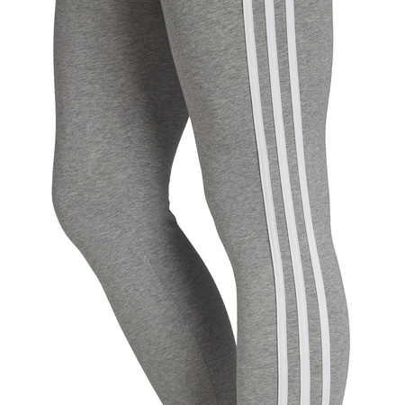Legginsy damskie adidas Essentials 3 Stripes Tight jasnoszare (FQ4123)