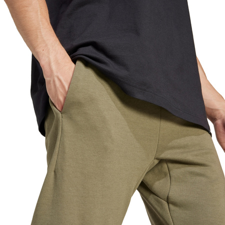 Spodnie męskie adidas Essentials Big Logo French Terry oliwkowe (JE8970)