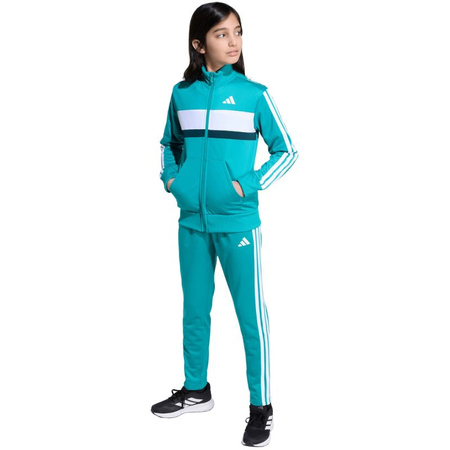 Dres adidas Seasonal Essentials Tiberio 3-Stripes Tricot Jr JN2245 (JN2245)