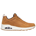 Sneakersy męskie Skechers Uno Stacre treningowe beżowe (52468-WSK)