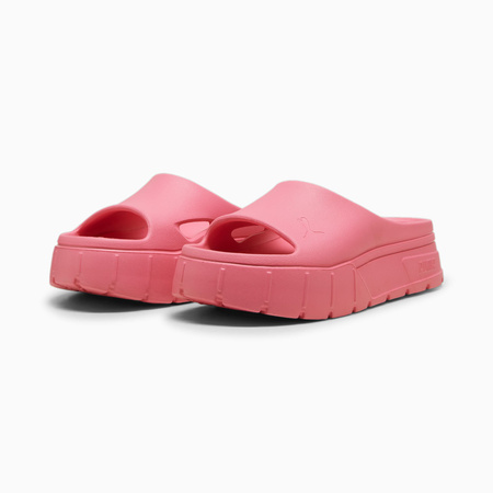 Wyprzedaż - Klapki damskie Puma Mayze Stack Injex Wns Fast Pink na basen lato różowe (389454-08)
