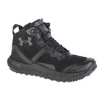 Buty trekkingowe męskie Under Armour Micro G Valsetz Zip Mid M outdoorowe górskie czarne (3023747-001)