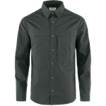 Koszula z długim rękawem męska Fjällräven Abisko Trail Shirt LS M Dark Grey (F12600194-030)