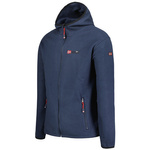 Bluza polarowa męska rozpinana Geographical Norway Unicia granatowa EO MEN 235 (WW4510H/GNO-NAVY)