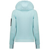 Bluza damska z kapturem Geographical Norway Fabuleuse EO Lady 100 BLEU CIEL (WU5303F/GNO-SKY BLUE)