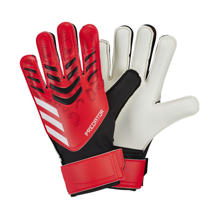 Rękawice bramkarskie dla dzieci adidas Predator Training Goalkeeper czerwone (JH3811)