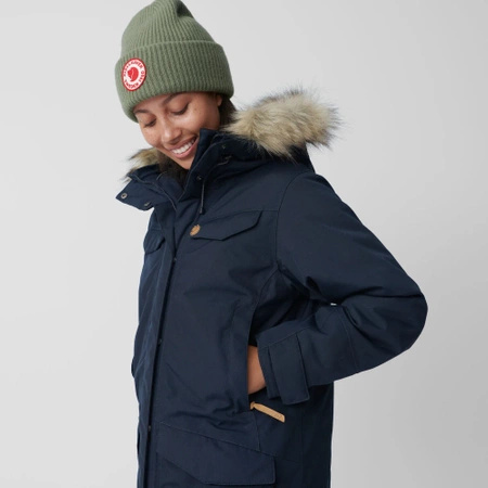 Kurtka ocieplana damska Fjällräven Nuuk Parka W Dark Navy (F86369-555)