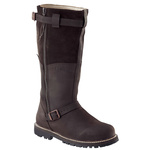 Wyprzedaż - Buty zimowe męskie Meindl Kiruna GTX z ocieplaną wełną jagnięcą Gore-Tex nieprzemakalne skórzane brązowe (7730/39)