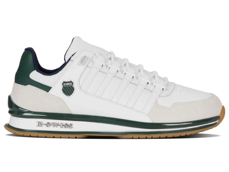 Męskie sneakersy K-Swiss RINZLER GT WHITE/GREEN/PEACOAT/GUM-M (08907-186-M)