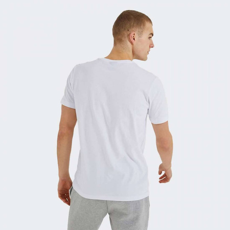 Wyprzedaż - T-shirt sportowy męski Ellesse Voodoo White na lato biały (SHB06835-908)