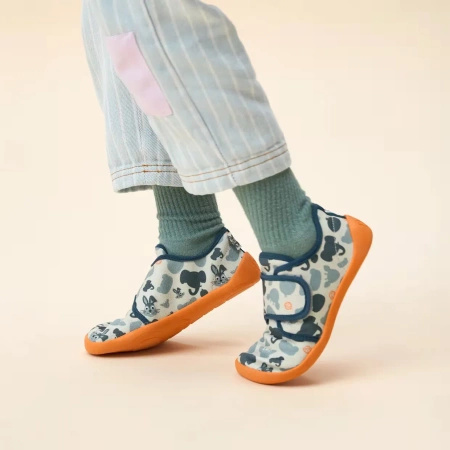 Buty Affenzahn barefoot Slipper Cotton Movy zając (01398-20153)