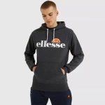 Wyprzedaż - Bluza z kapturem męska Ellesse SL Gottero OH Hoody Dark Grey Marl ciemnoszara (SHC07407-106)