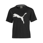 Damska koszulka PUMA MODERN SPORTS z logo w kolorze czarnym (581229-01)