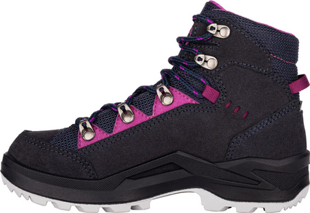 Buty trekkingowe dziecięce Lowa KODY Evo GTX mid junior navy/beere gore-tex wodoodporne (650050 6951)