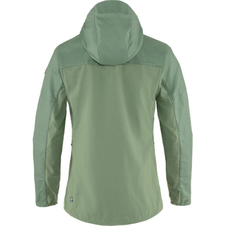 Kurtka softshell damska Fjällräven Abisko Midsummer Jacket W Jade Green-Patina Green (F89826-613-614)