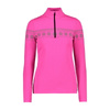 Bluza sportowa damska CMP Woman Sweat Knitted golf narciarski różowy (7H96146/H924)