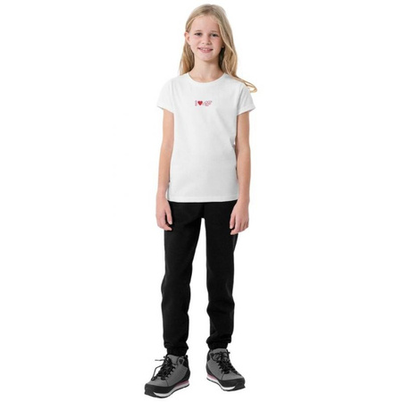 Spodnie 4F Jr HJZ22 JSPDD002 20S (HJZ22JSPDD00220S)