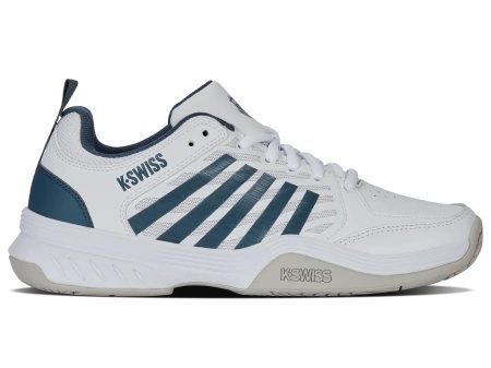 Męskie sneakersy K-Swiss COURT EXPRESS 2 WHITE/STARGAZER/VAPOR BLUE-M (04428-179-M)